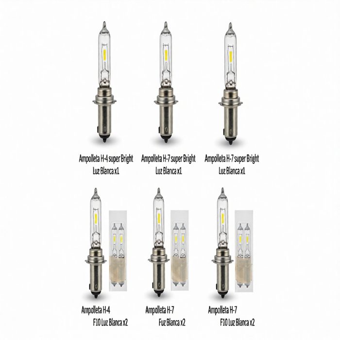 Ampolleta H-7 super Bright Luz Blanca x1
